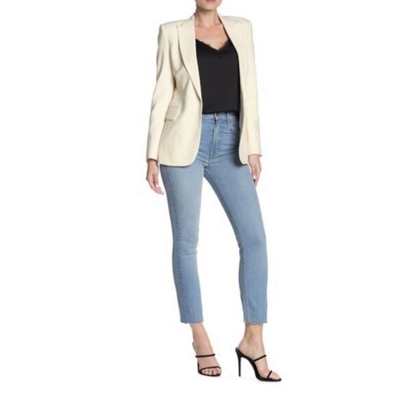 Grlfrnd Reed High Rise Slim Jeans Holding On Size 25 NWOT - Picture 1 of 7